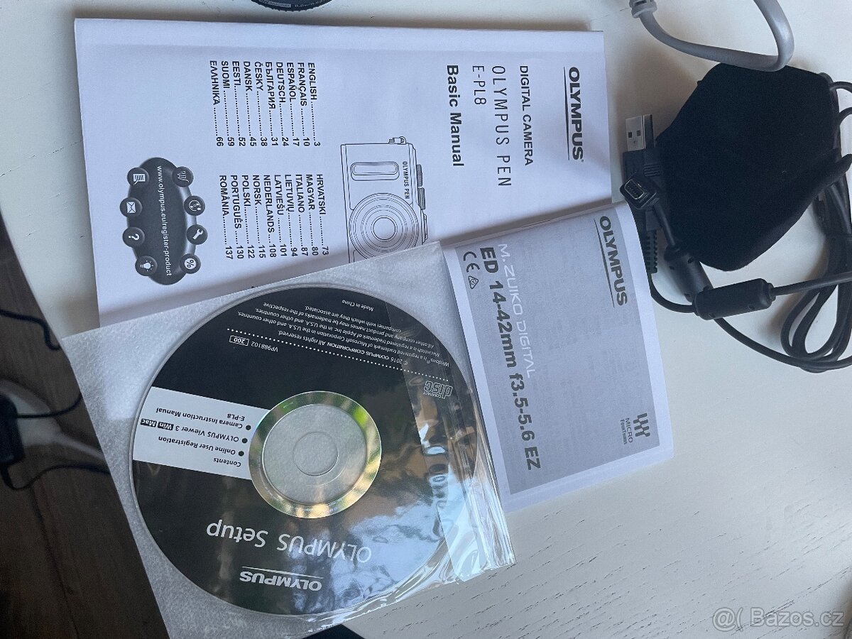 Olympus PEN E-PL 8 kompletní balení - 9