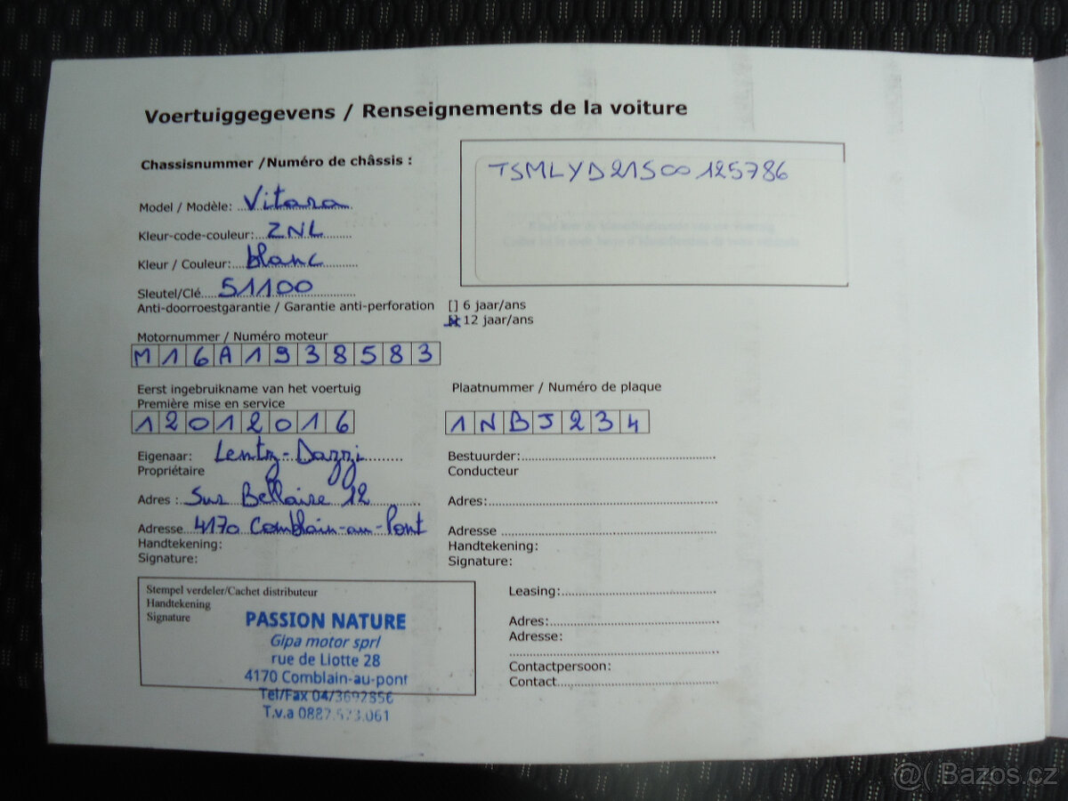 Suzuki Vitara 1.6 benzín 88 KW 2016 - 9