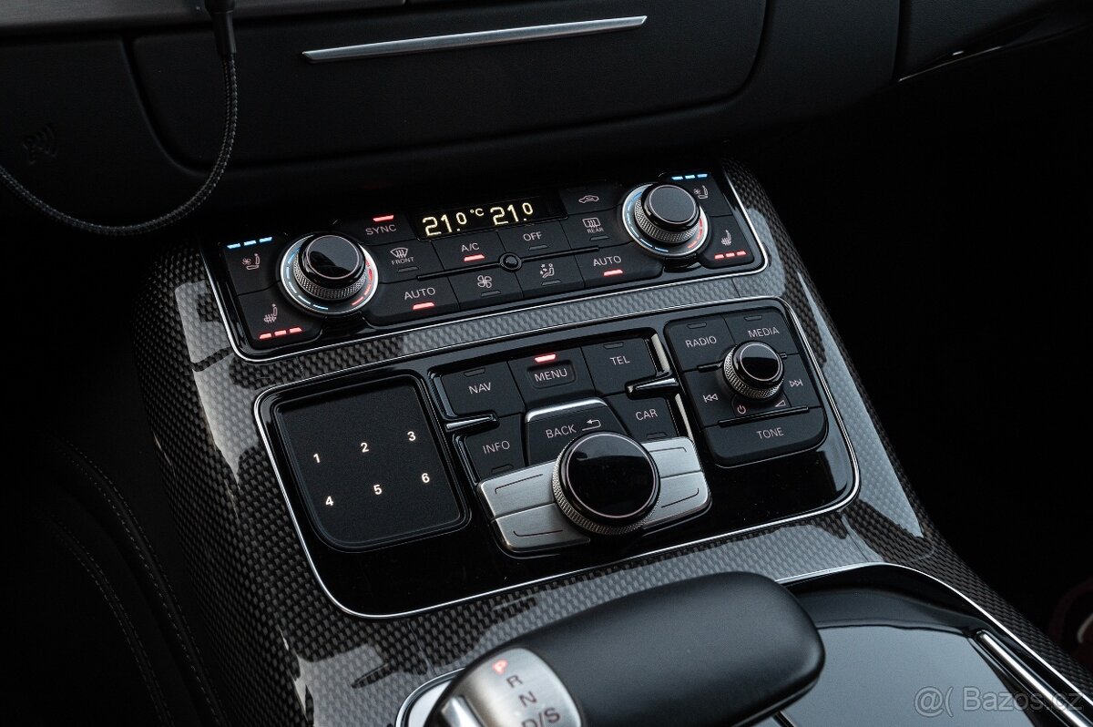 Audi S8 Plus Matrix,Masáž,360,Ceramic - 9