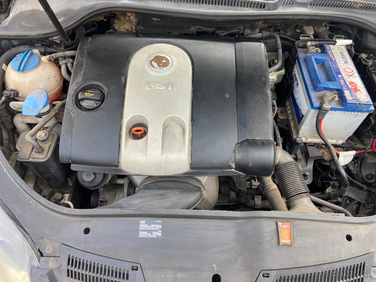 VW Golf V 1.6 FSI 16V BAG 85kw - náhradní díly - 9