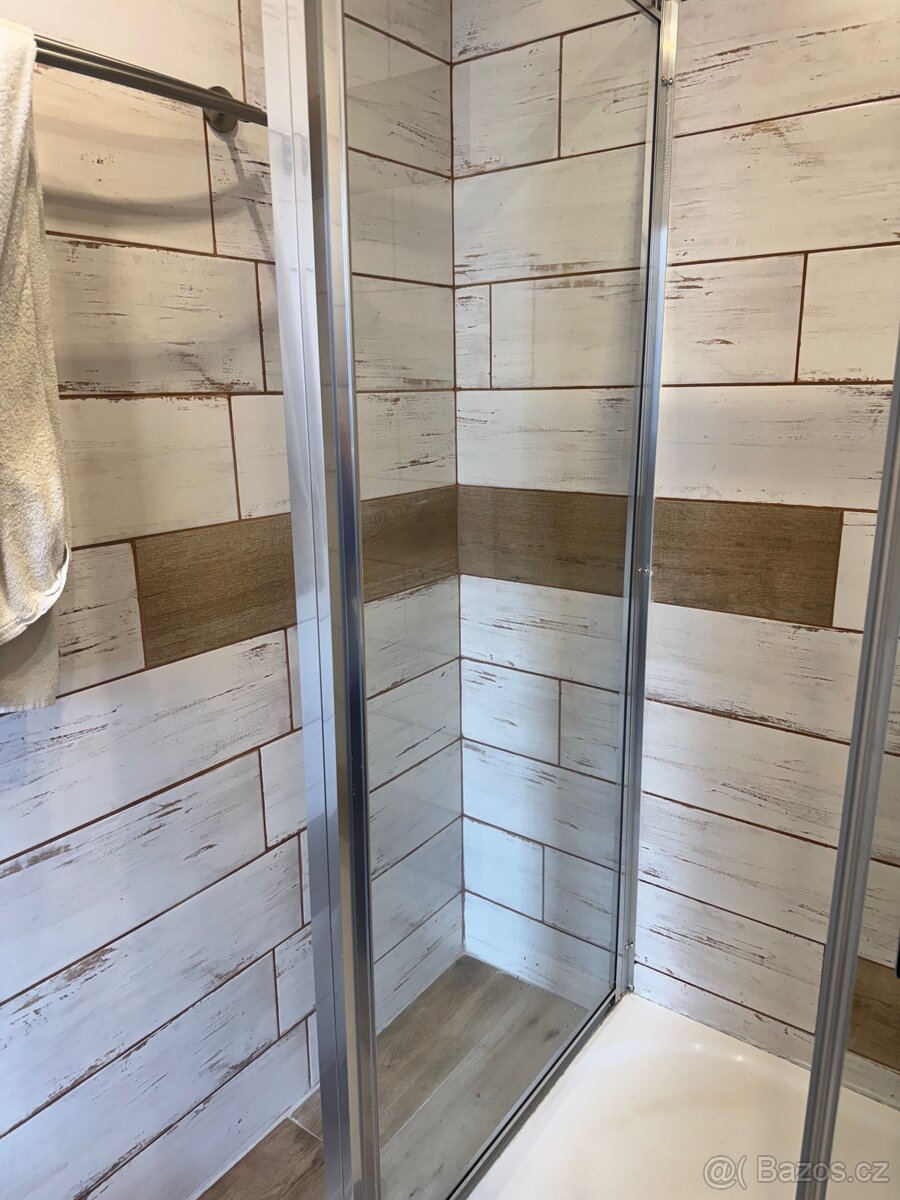 Sprchový kout (vanička a zástěna) 90x120 - 9