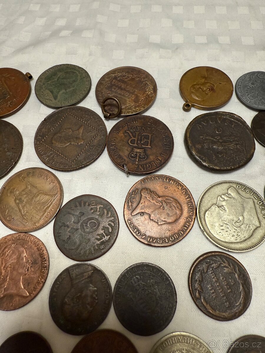 Prodám mix různých mincí. - 9