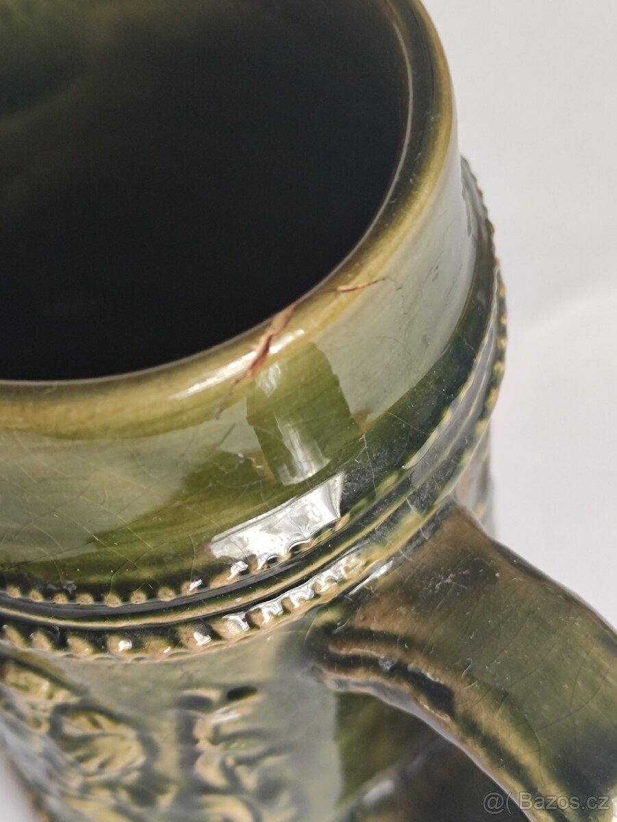 Starý pivní korbel Pivovar u Fleků Praha, pošta 79.- - 9