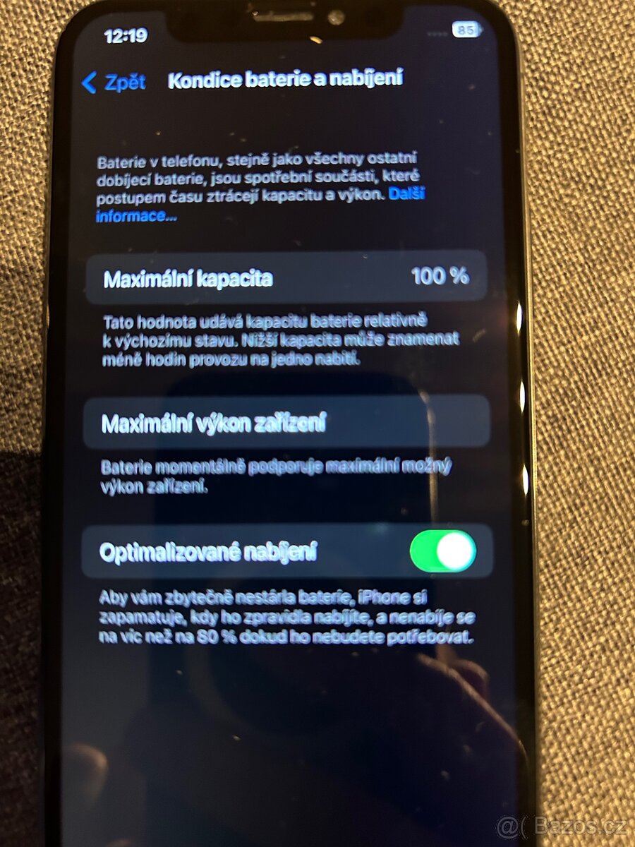 Iphone X 64GB, pěkný bat.100% - 9