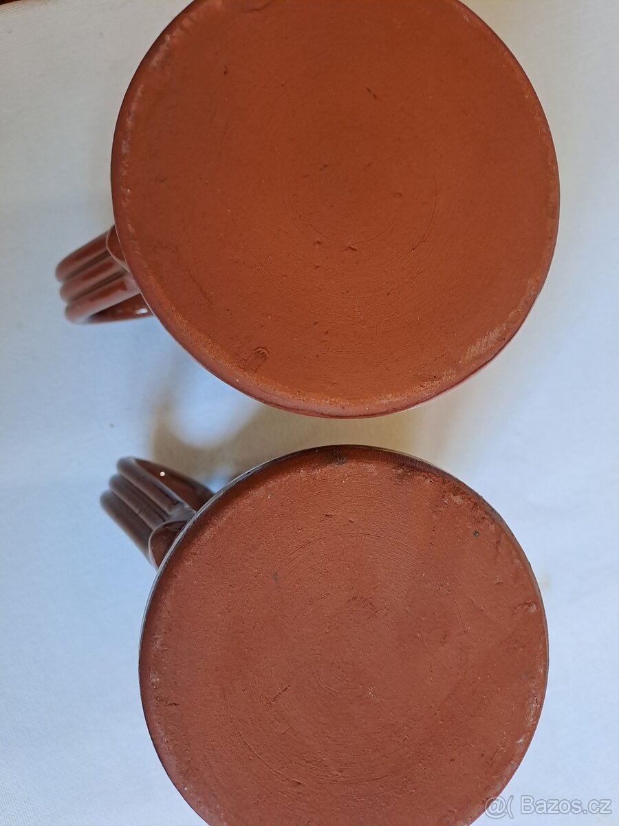 Keramické půllitry – sběratelská sada 6 ks, různé značky - 9