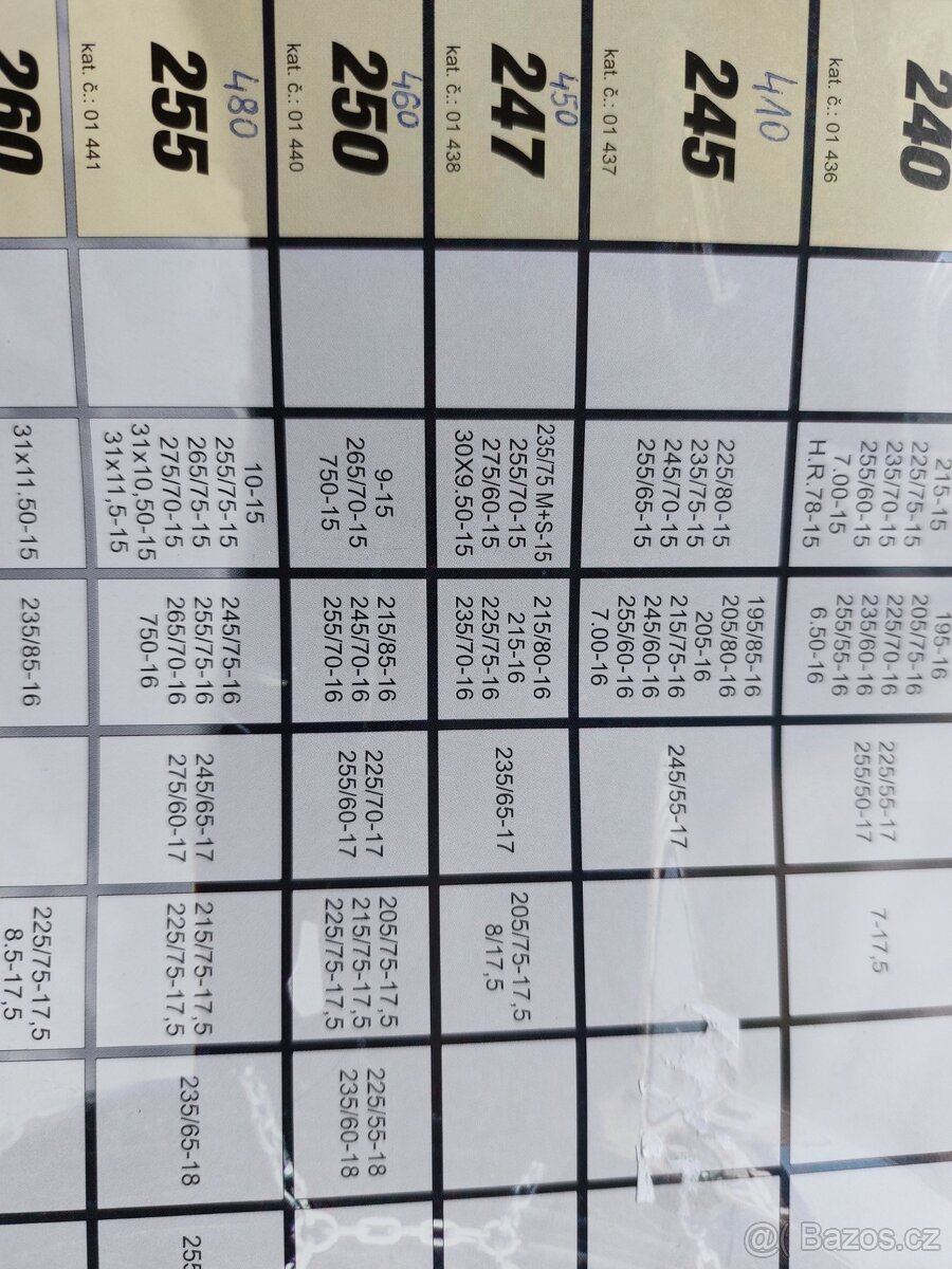 Sněhové řetězy PEWAG, KÖNIG,POLAR,české - 9