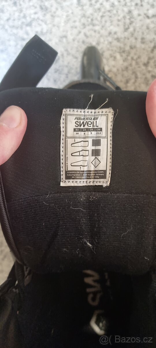 Prodám dámské brusle Powerslide Swell - 9