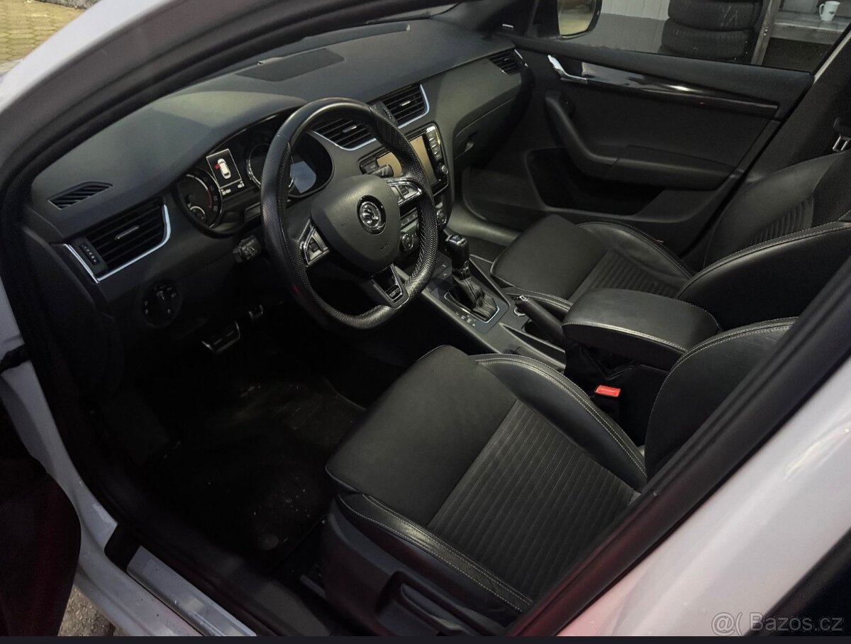 TOP SKODA OCTAVIA 3 RS laser white DSG + Webasto - 9