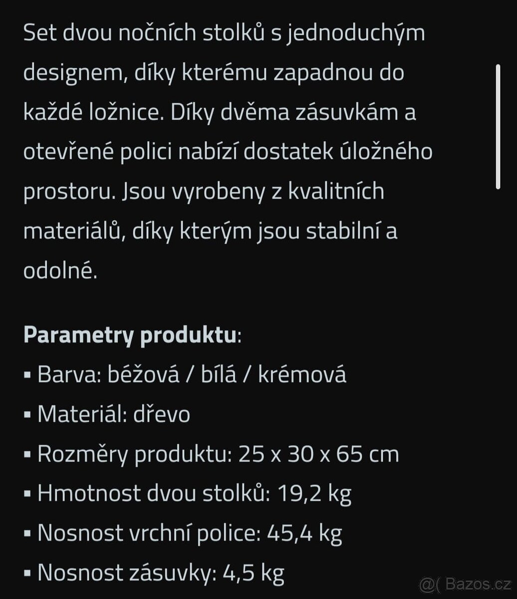 Nové noční stolky - 9