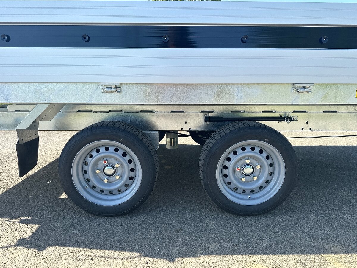 Přívěsný vozík sklopný 375x180cm 3500kg - 9