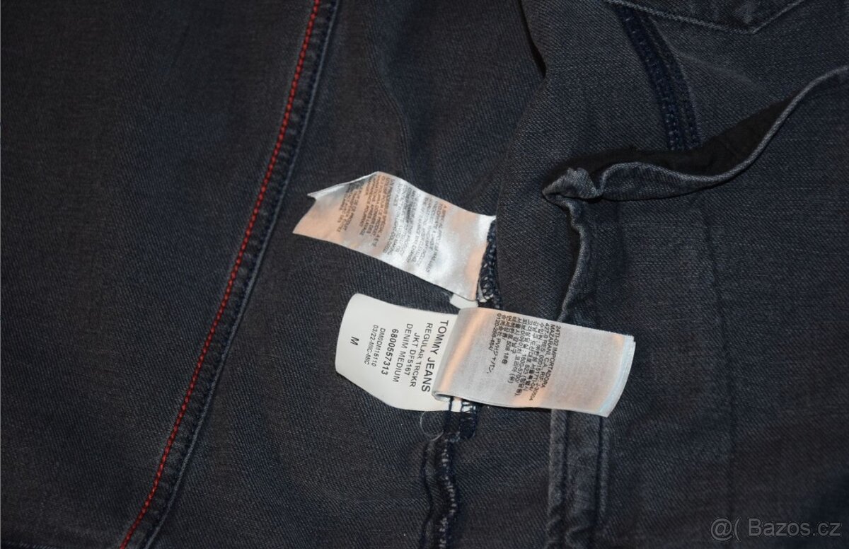 HILFIGER TOMMY Jeans - modrá, bunda ,velikost "M", NOVÁ - 9