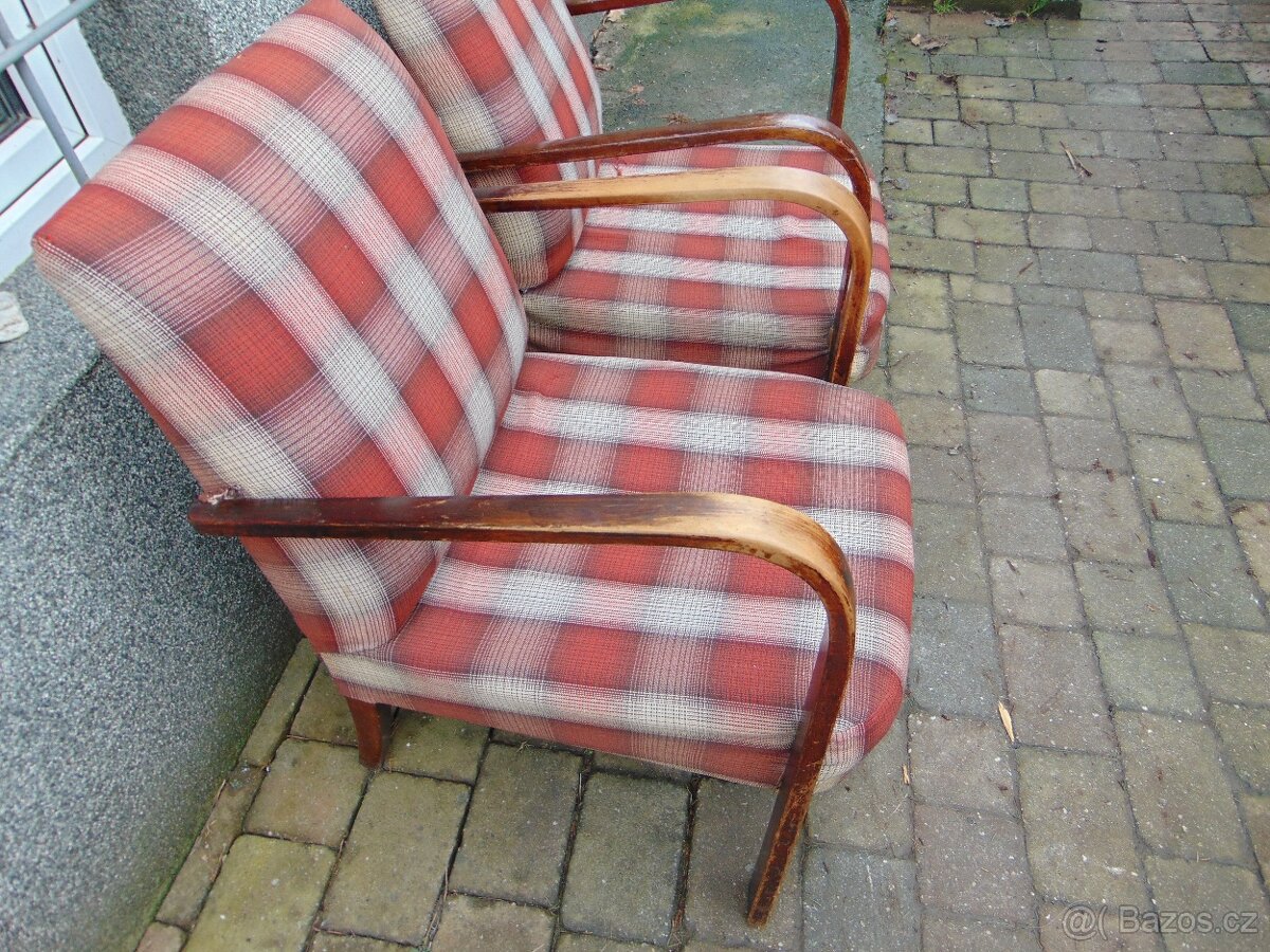 Retro křesla + stůl - 9