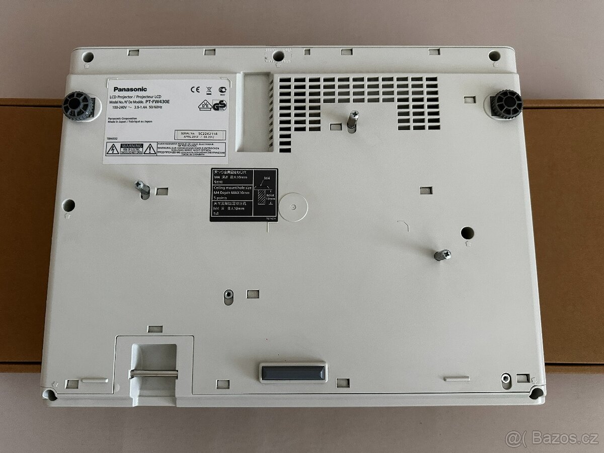 Projektor Panasonic PT-FW430E – plně funkční + příslušenství - 9