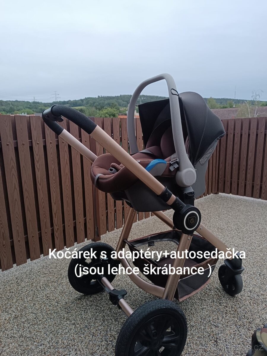 Kočárek + autosedačka - 9