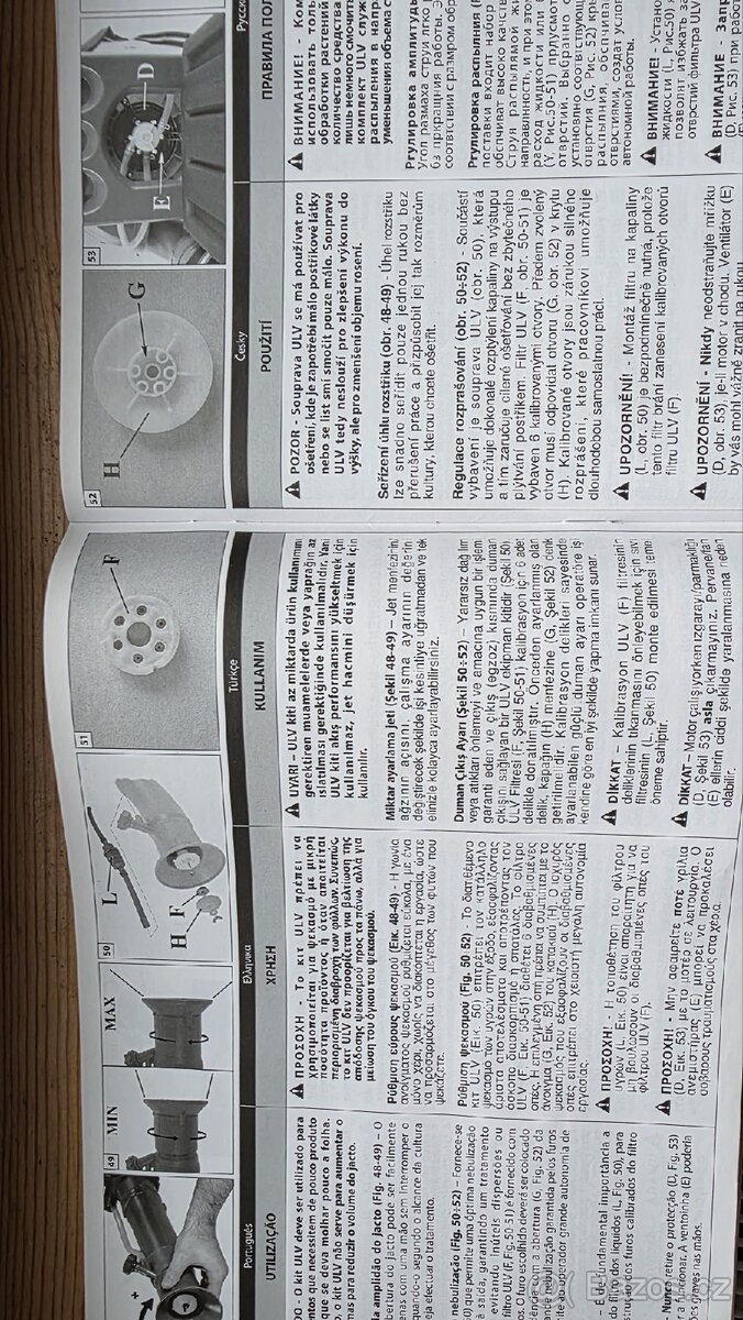 Motorový rosič i zmlžovač - 9