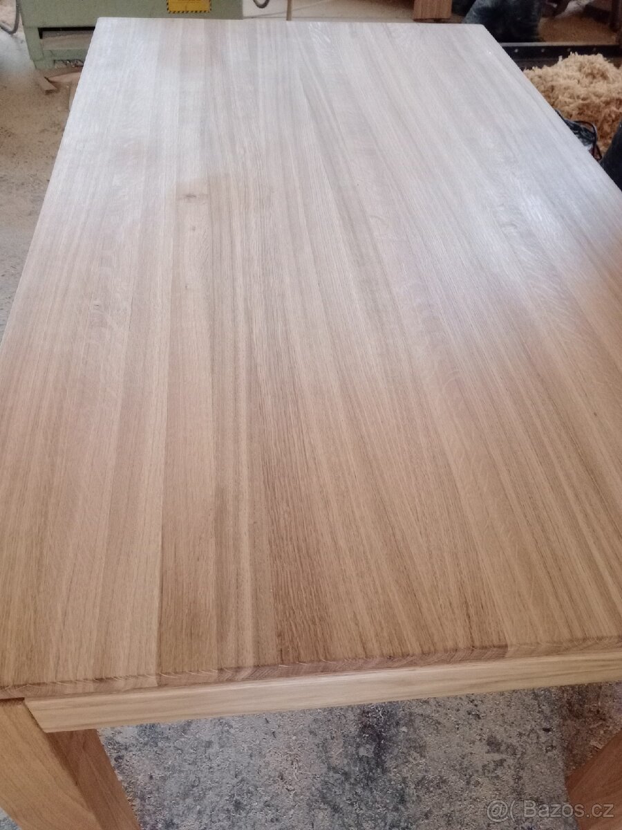 Jídelní stůl dub masiv - 9