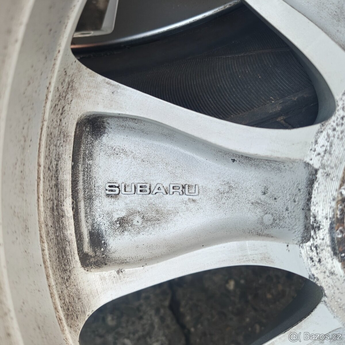 Hliníkové disky Subaru outback 5X100 7X17 Et48 - 9