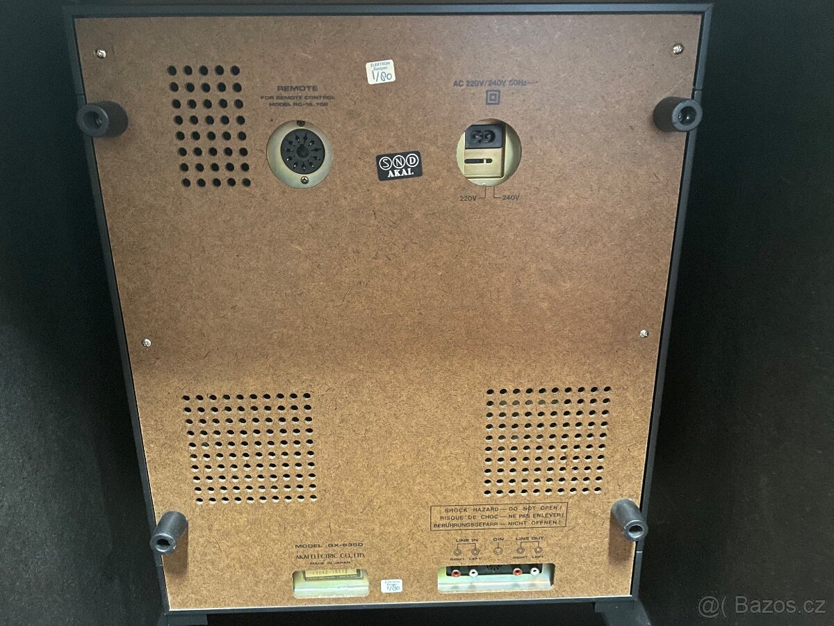kotoučový magnetofon AKAI GX-635D v racku - 9