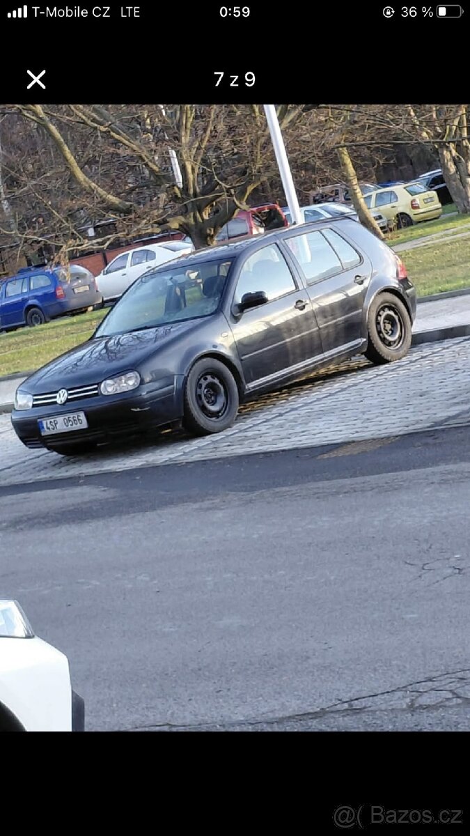 Volkswagen Golf IV 1.6i 74kw buď na nd nebo opravu - 9