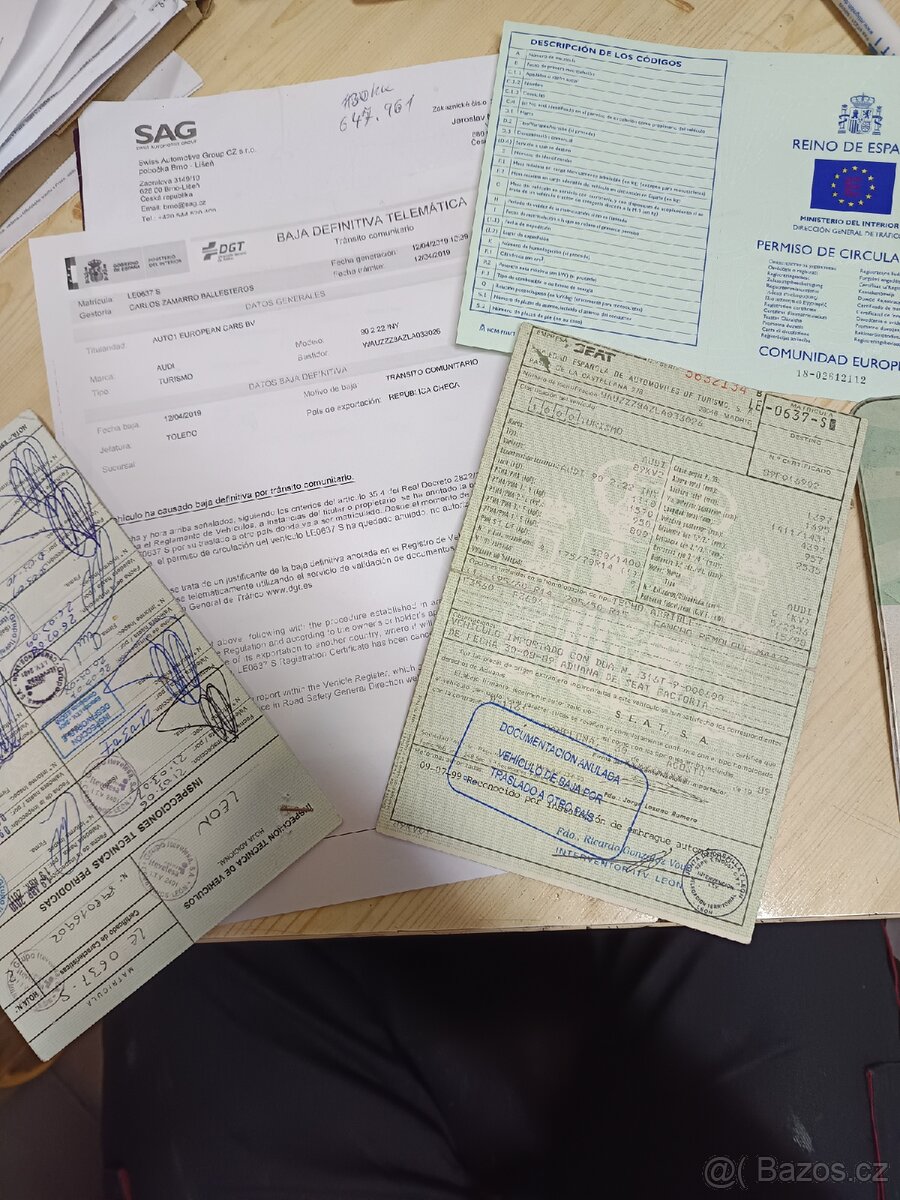 Audi 90 , 5-ti valec, dovoz Španělsko - 9