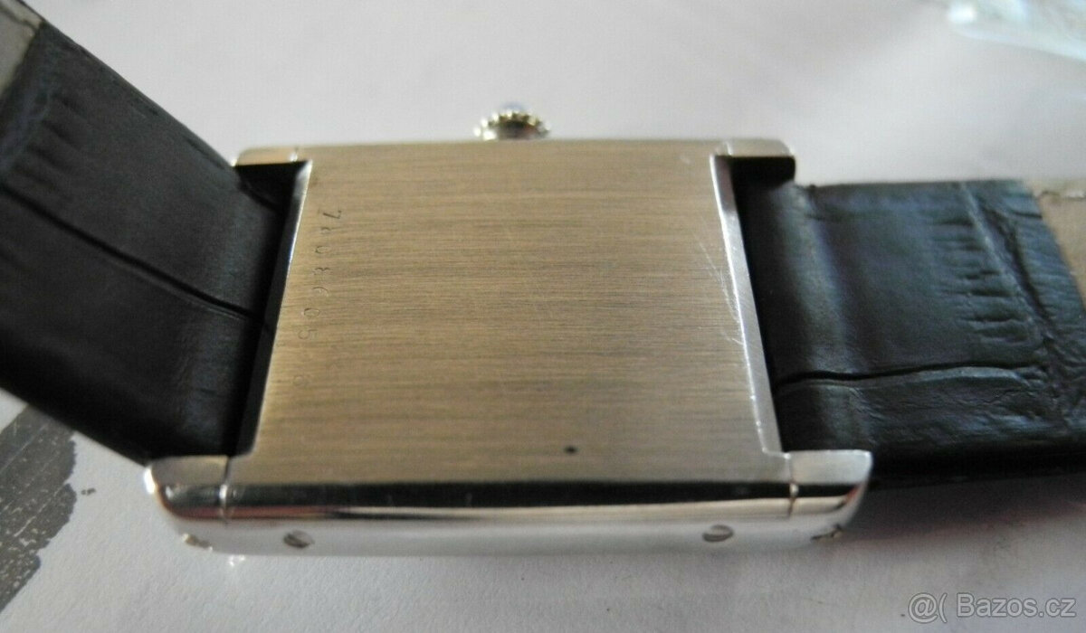 Hodinky Louis Cartier Tank 750 z bílého zlata, ručně natahov - 9