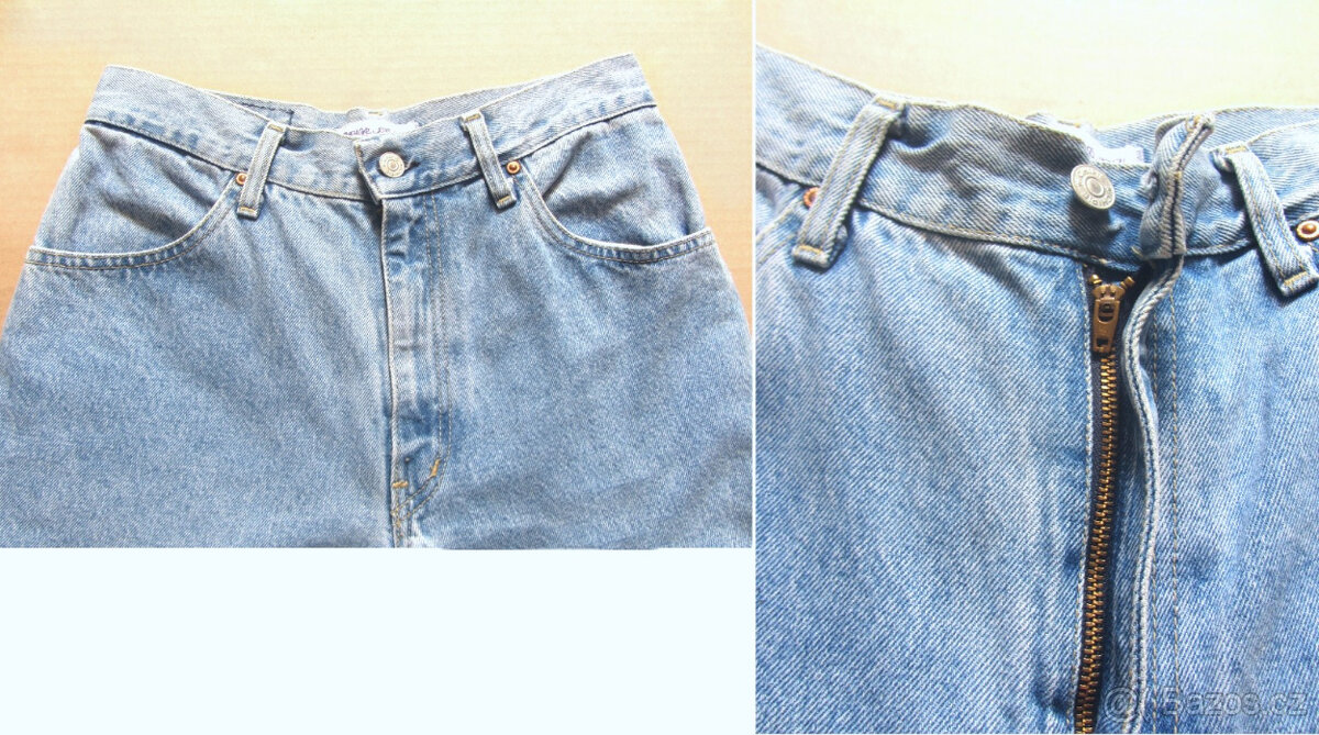 Džíny crop zn. Chipie vel. 38 - 9