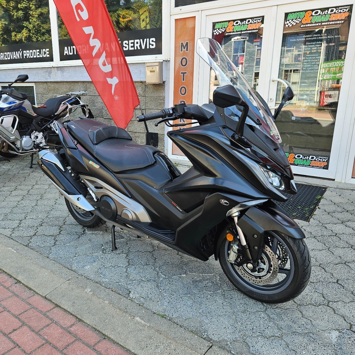 Kymco AK 550i ABS,ČR, Vyšší plexi, Výhřev rukojetí - 9