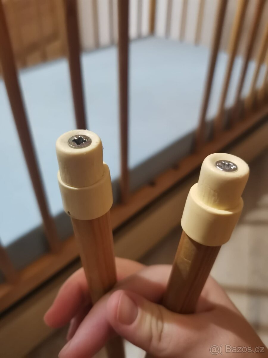 Dřevěná dětská postýlka Drewex Kuba II - 9