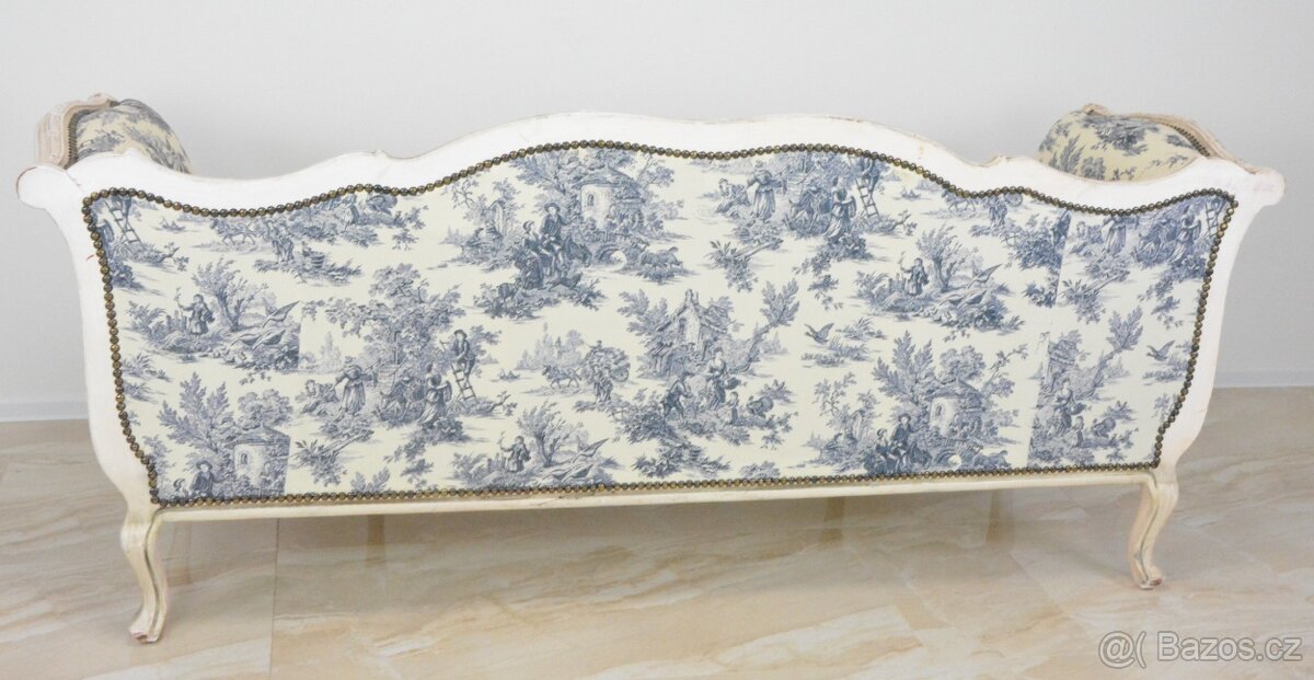 Zámecké sofa - masiv - po renovaci - 9