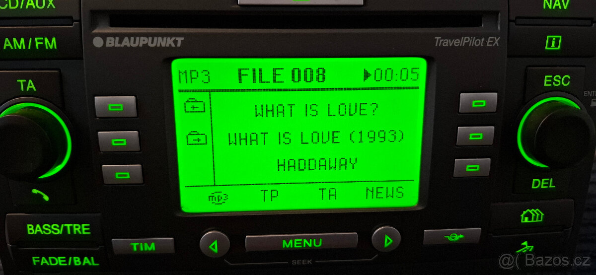 Autorádio Ford Blaupunkt Navigace MP3 top stav - 9