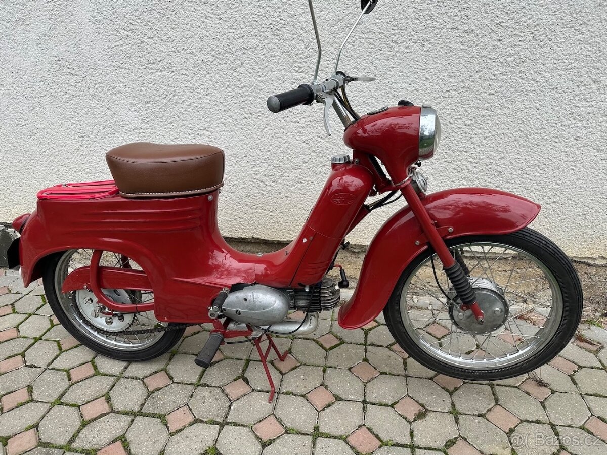 PREDÁM JAWA 555 pionýr, GO motora, nový lak, + Možnosť L1e - 9