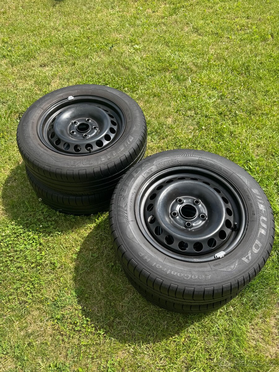 Sada letních kol 15 “ Škoda - VW - 9