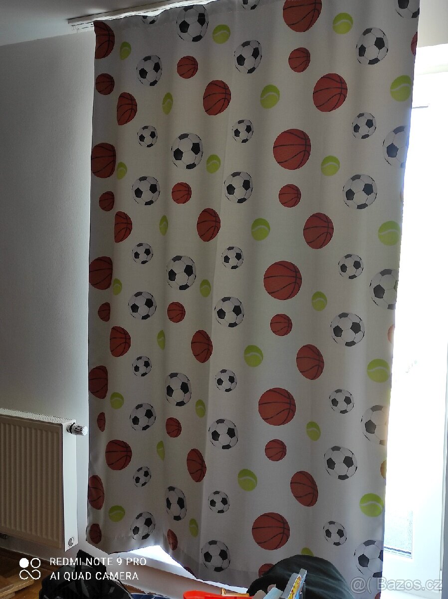 Nádherné blackout zatemňovací dětské závěsy - 9