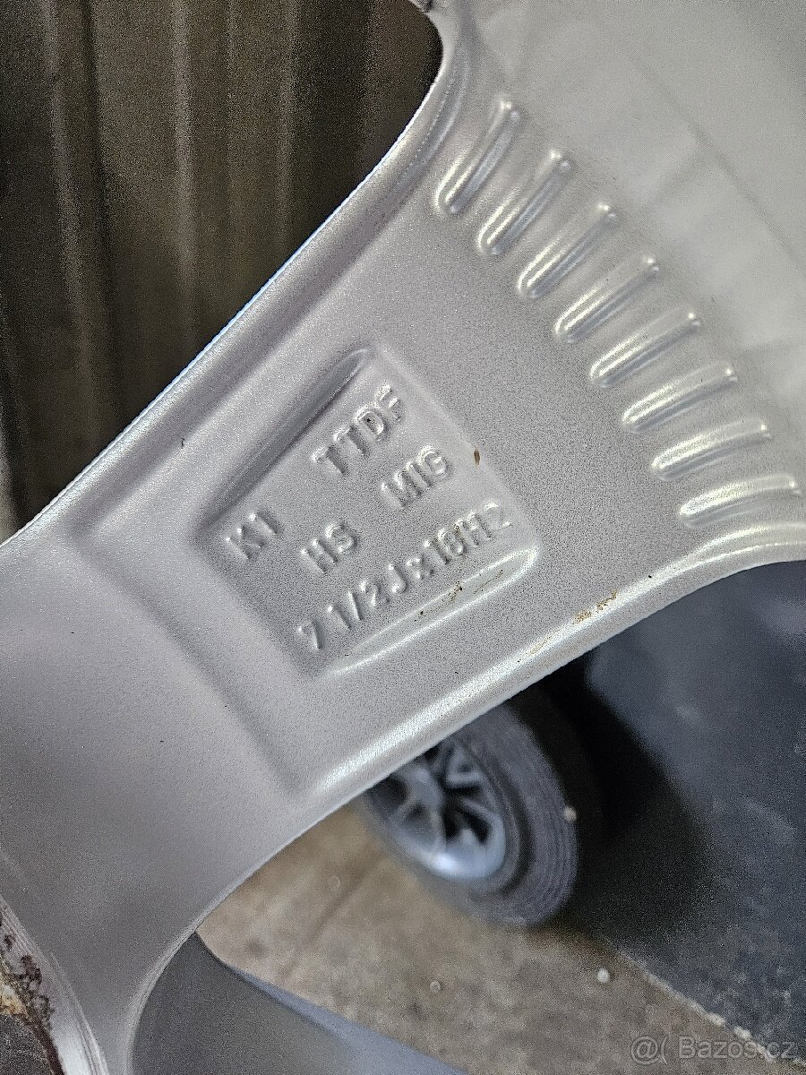 Alu kola 5x112 R18 + zimní pneu - 9