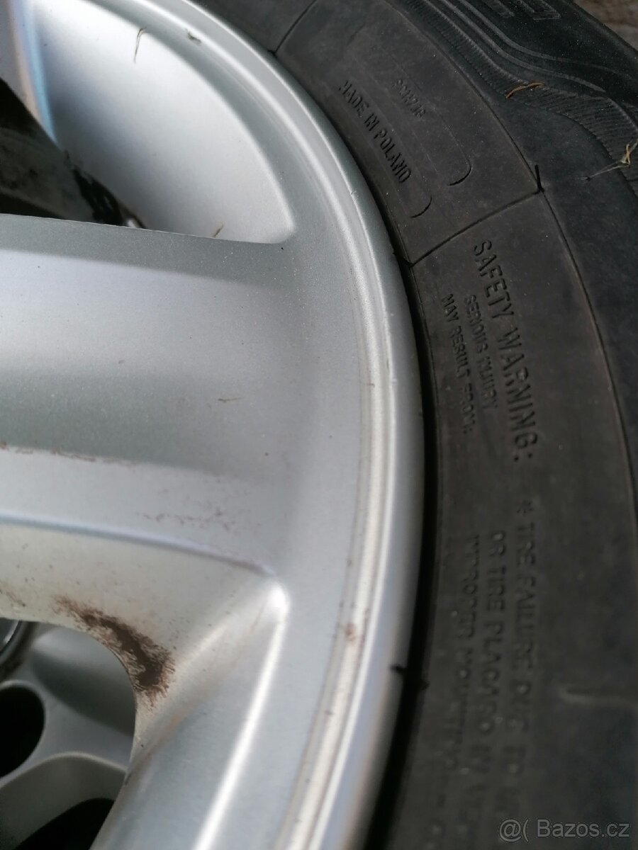 4x ALU kola 114.3 + pneu Danlop 195/65/R15 (Hyundai i30) - 9