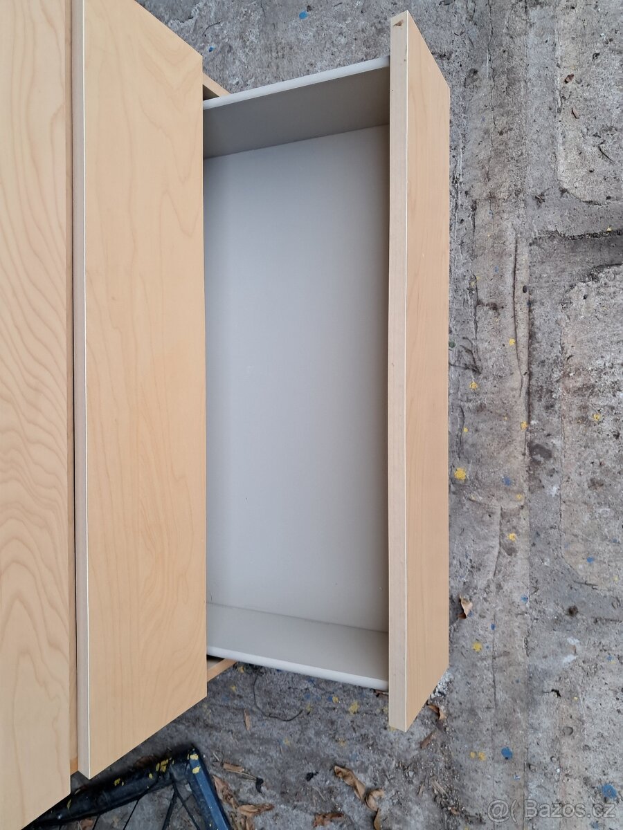 Ikea komoda Malm bříza 4 zásuvky - 9
