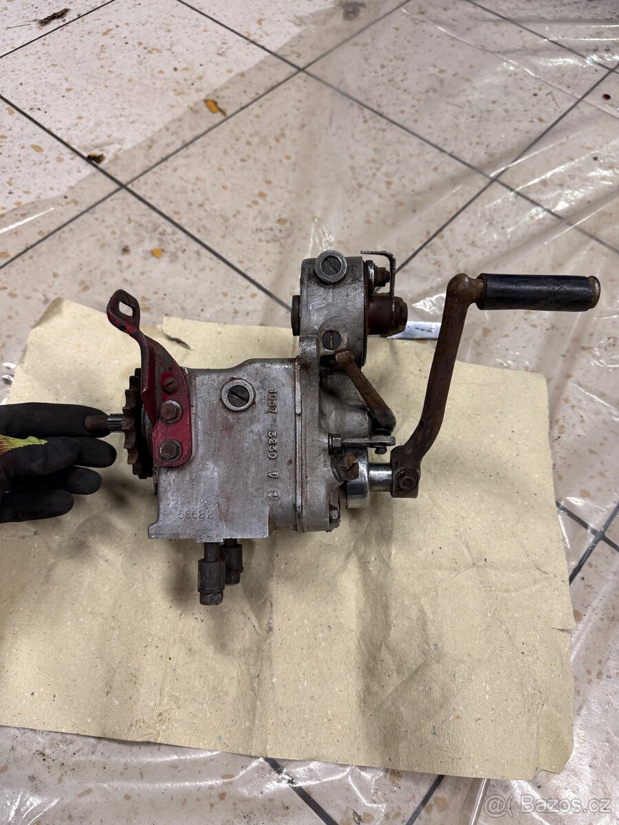 Jawa Speciál/Standart - převodovka s nožním řazením FJ - 9