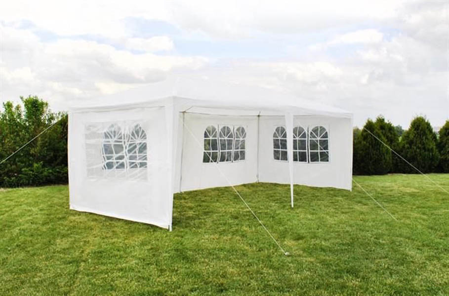 Zahradní altán 6mx3mx2,45m/6 stěn s okny - nový ,nepoužitý - 9