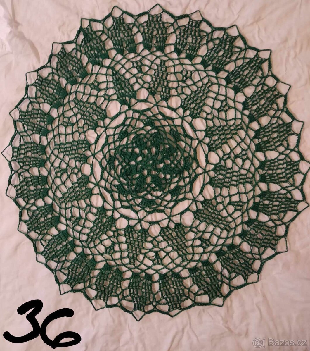 Nové ručně háčkované dečky - 9