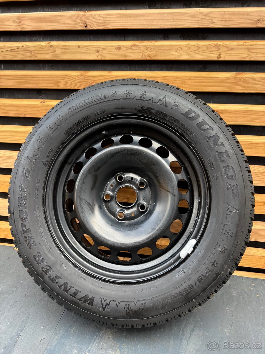 Originální kola VW Tiguan 215/65 R16 5x112❄️ - 9