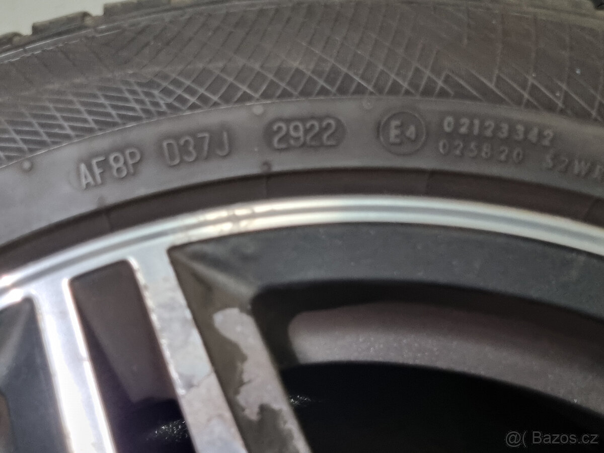 Prodám alu 17 + zimní pneu Continental 235/45 - 9