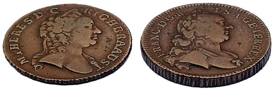 Pamětní šroubovací krejcar Marie Terezie,František Lotrinský - 9