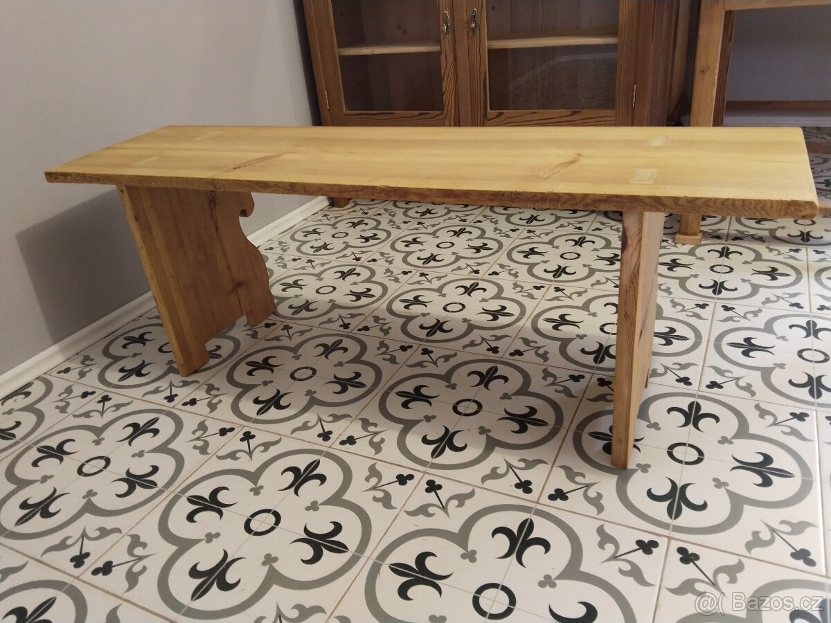 Stará lavice, lavička po renovaci - 9