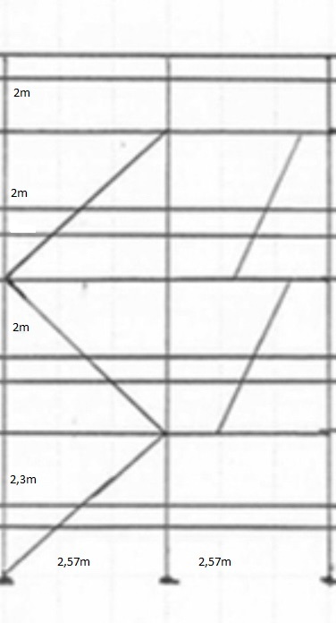 Lešení Blizzard .Zánovní. Kompatibilní s Layher. - 9