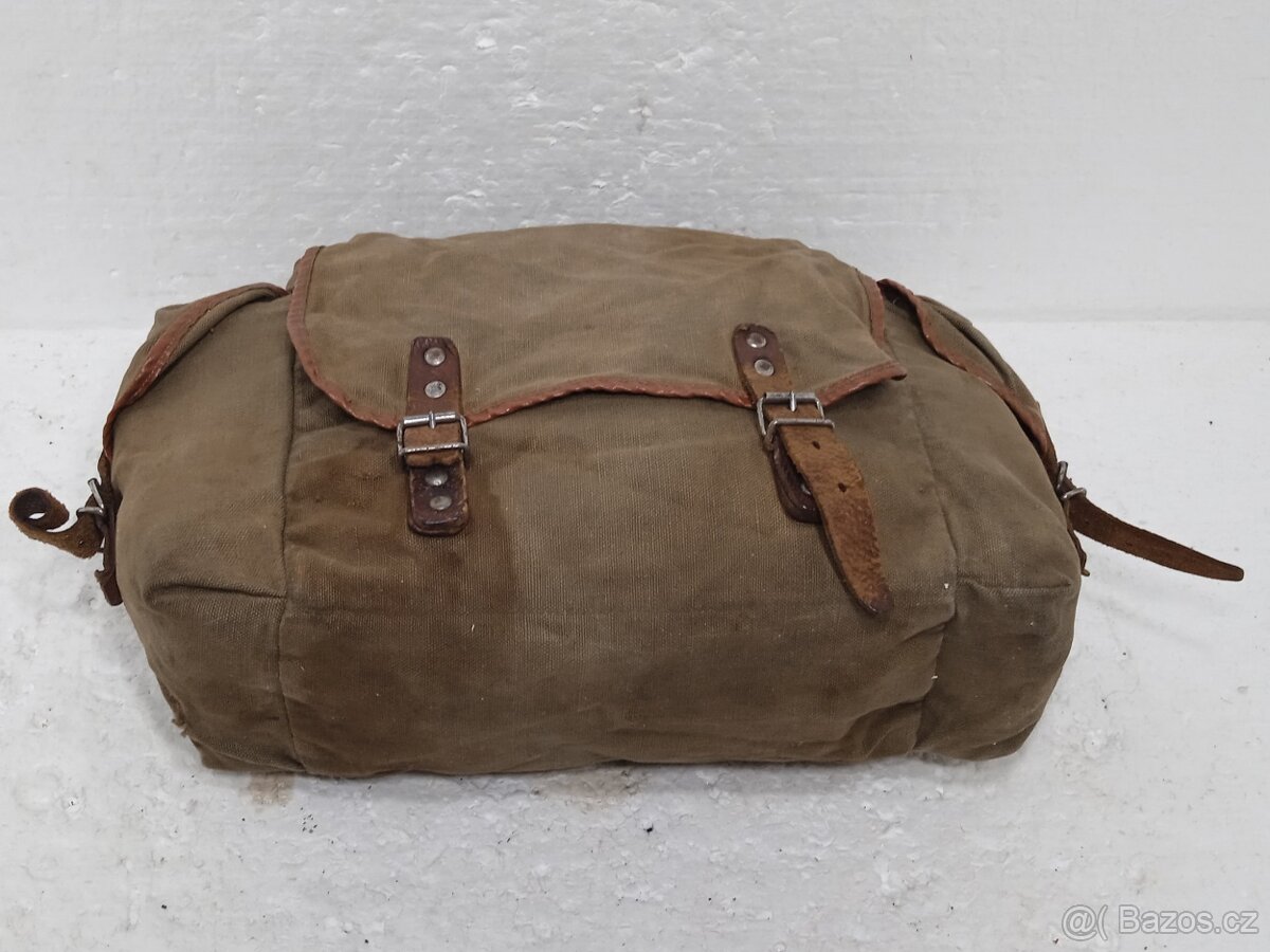 Retro Vojenská Turistická brašna přes rameno - 9