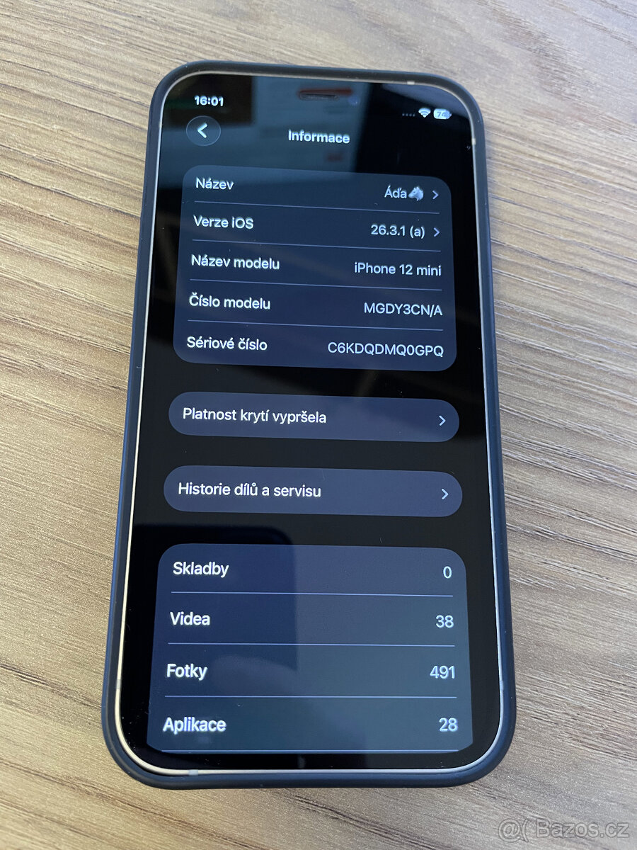 iPhone 12 mini 64 GB, bílý - 9