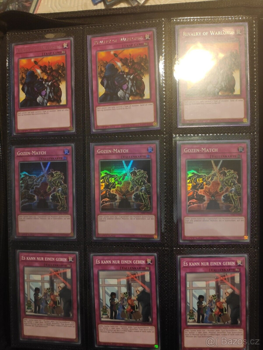 Yu-Gi-Oh Kolekce bez šarže - MEGA kompletní rozlišení - vče - 9