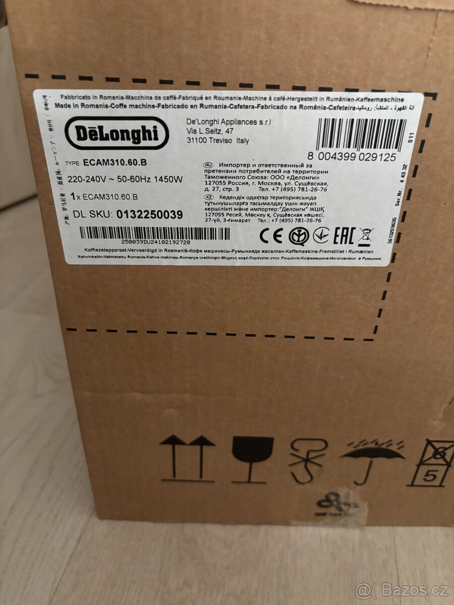 Automatický kávovar De'Longhi Magnifica S Smart stříbrný - 9