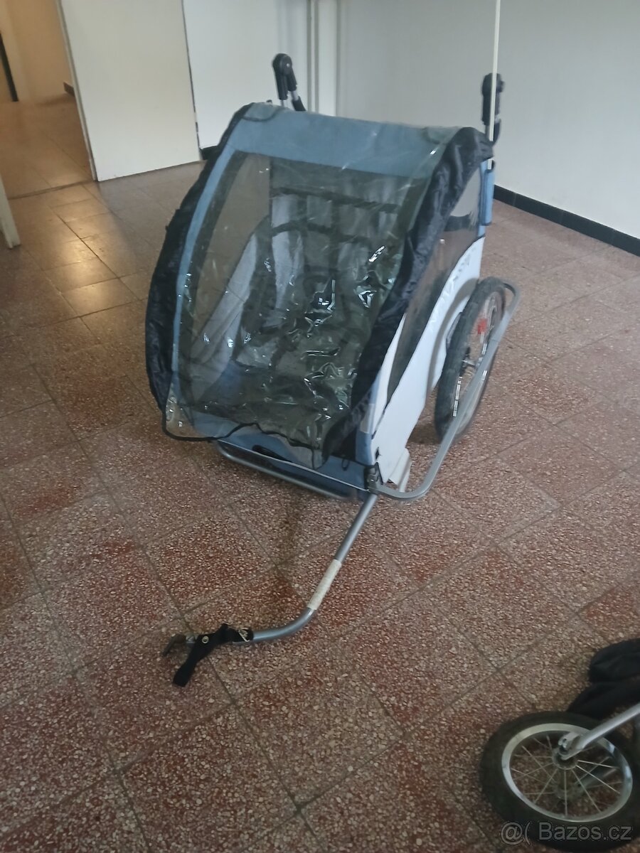 Prodám kočárek za kolo - 9