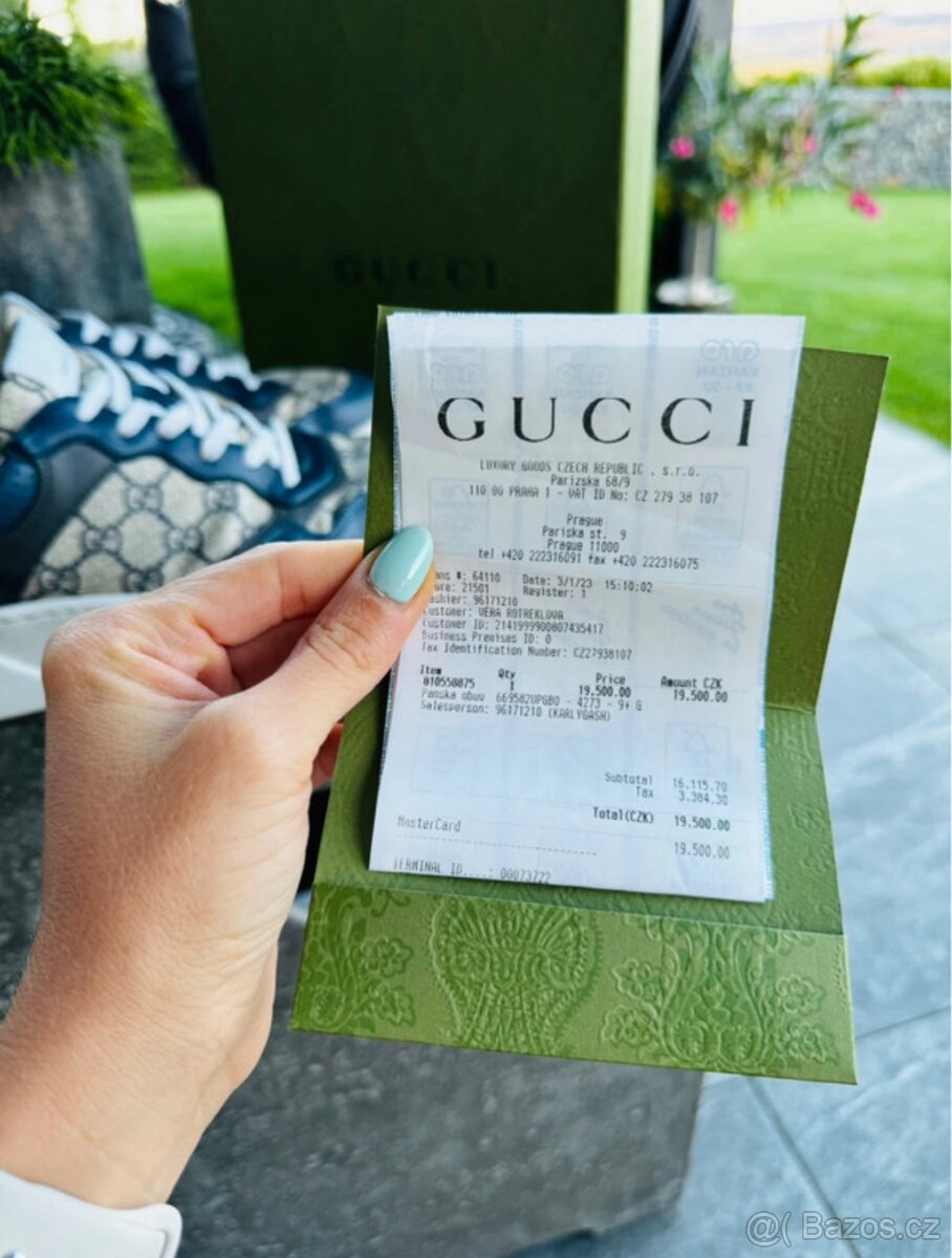 Luxusní boty Gucci GG trainer - 9